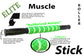 The Muscle Stick - Elite "Rubber" Soft Massage Roller - 6 Colors Available