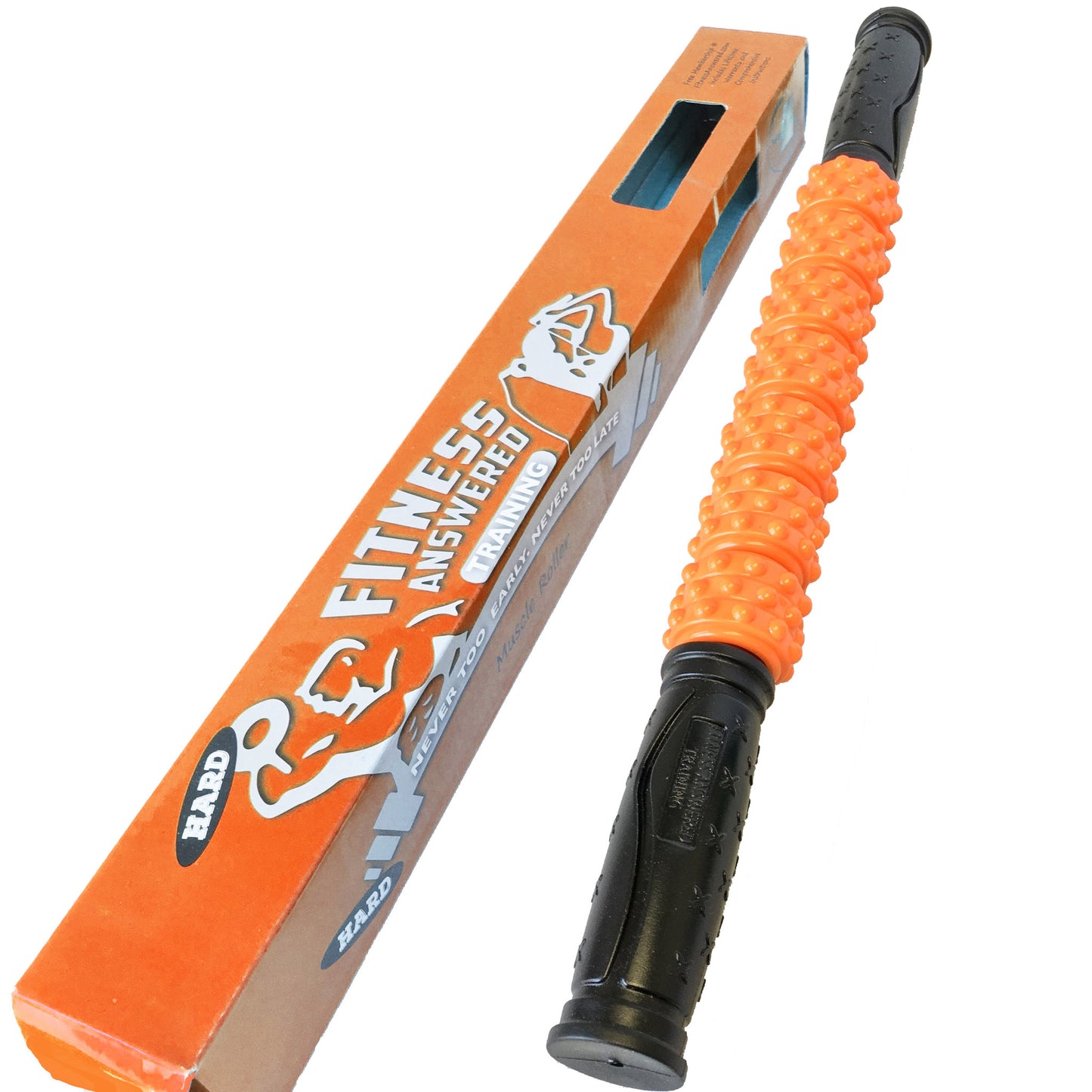 Muscle Roller Stick | Massage Roller Stick | Lymphatic Massager Roller For Muscles - Aids in Body Recovery, Stretching, and Warmup - 6 Colors Available