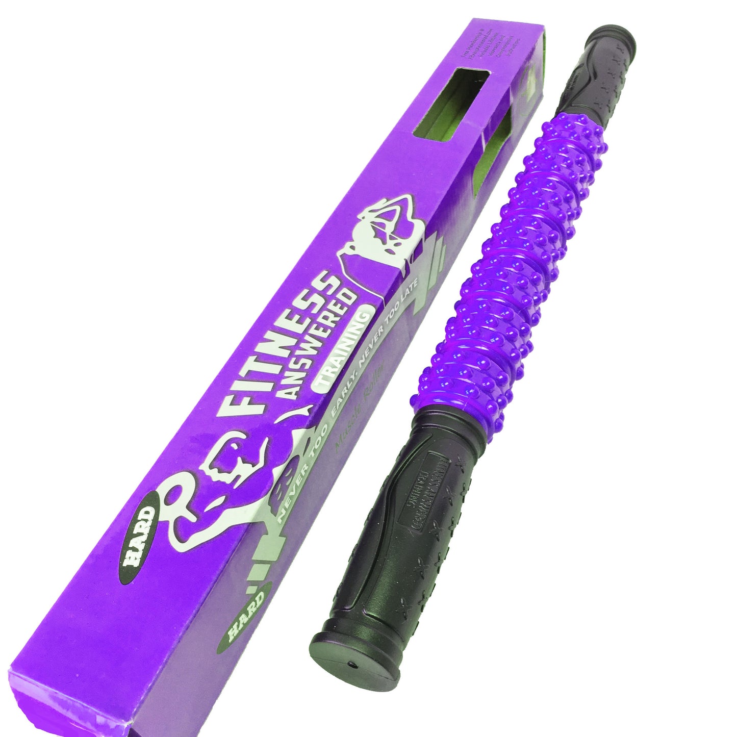 Muscle Roller Stick | Massage Roller Stick | Lymphatic Massager Roller For Muscles - Aids in Body Recovery, Stretching, and Warmup - 6 Colors Available