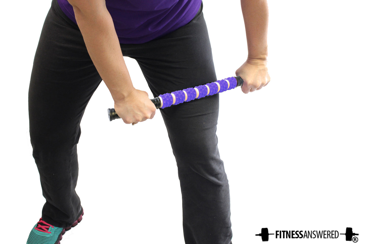 The Muscle Stick - Elite "Rubber" Soft Massage Roller - 6 Colors Available