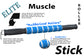 The Muscle Stick - Elite "Rubber" Soft Massage Roller - 6 Colors Available