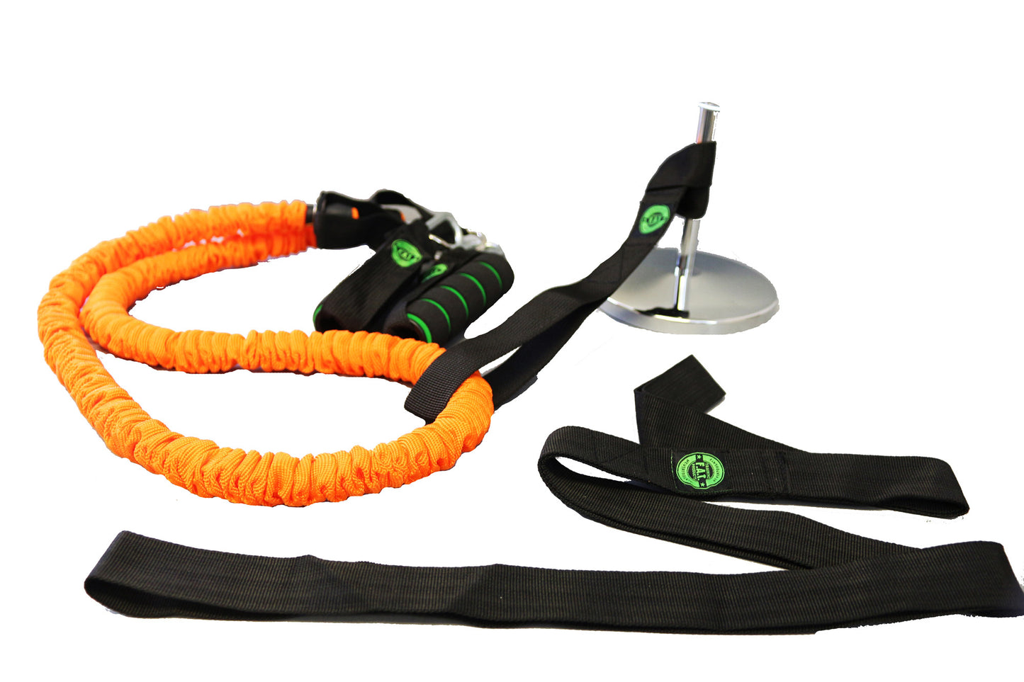 Resistance Bands | Exercise Bands Set - 7 SNAP PROOF Fitness Bands with Handles | Equipment Kit Great For Arms | Workout Legs and Butt