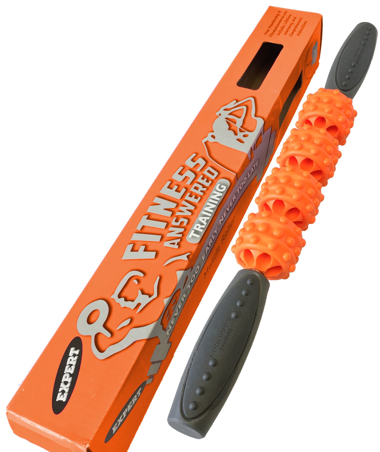 Massage Roller Stick | Muscle Roller Stick - Neck/Back Roller For Muscles Deep Tissue | The Stick For Runners Muscle Soreness Relief