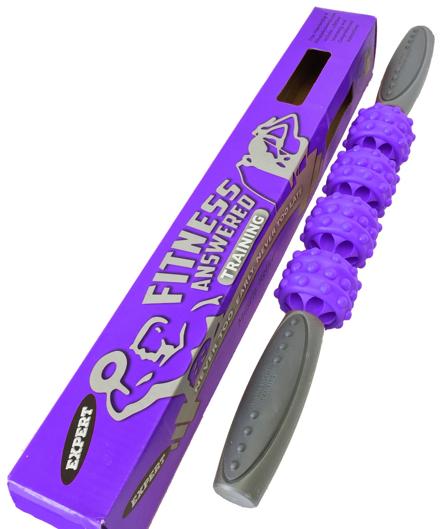 Massage Roller Stick | Muscle Roller Stick - Neck/Back Roller For Muscles Deep Tissue | The Stick For Runners Muscle Soreness Relief