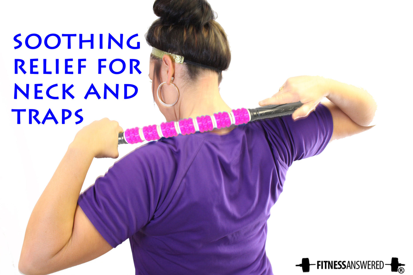 The Muscle Stick - Elite "Rubber" Soft Massage Roller - 6 Colors Available